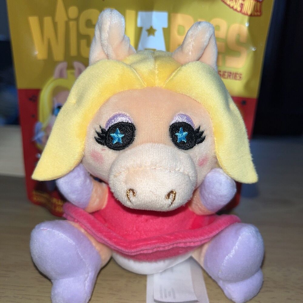 Disney Muppet Vision 3D Wishables Limited Plush New MISS PIGGY